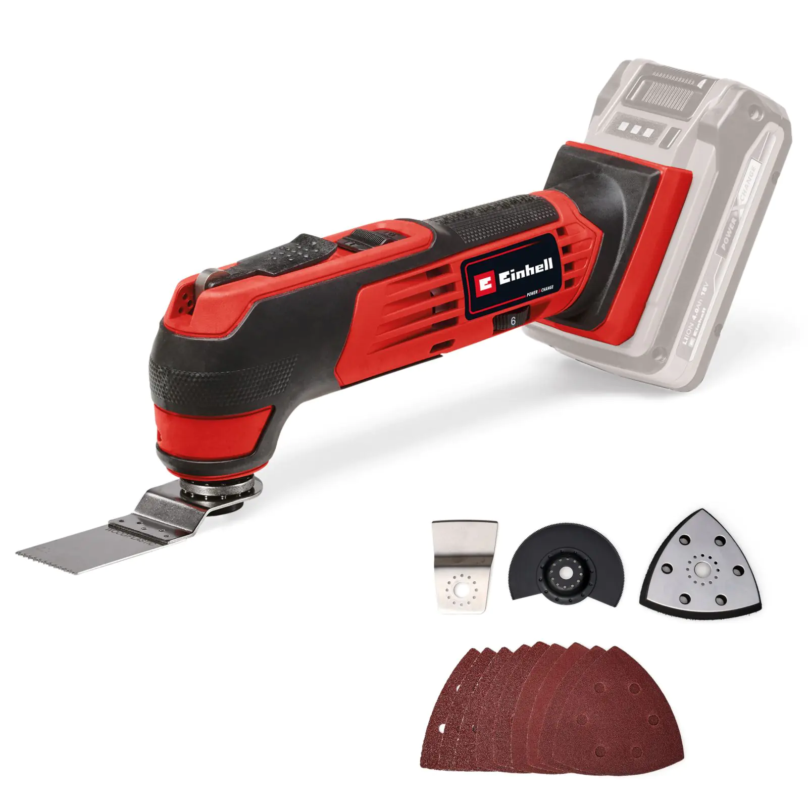 Einhell Expert Akku-Multifunktionswerkzeug TE-MG 18/1 Li Solo