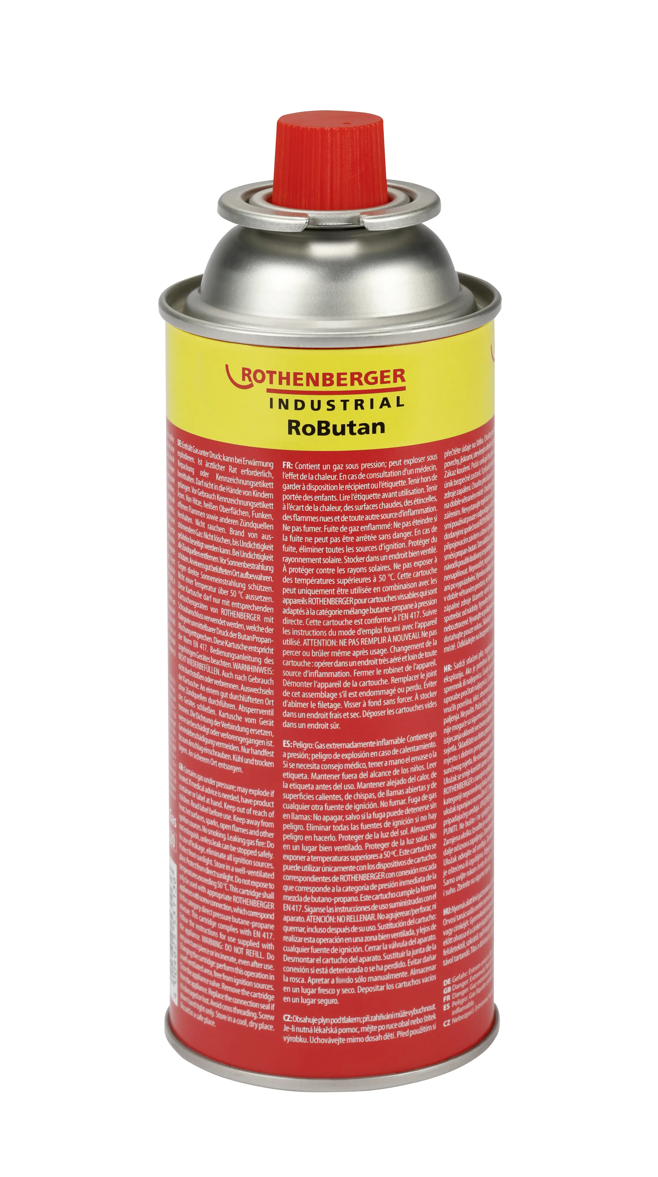 Rothenburger Gaskartusche RoButan RS Bajonett Verschluss 220 g 
