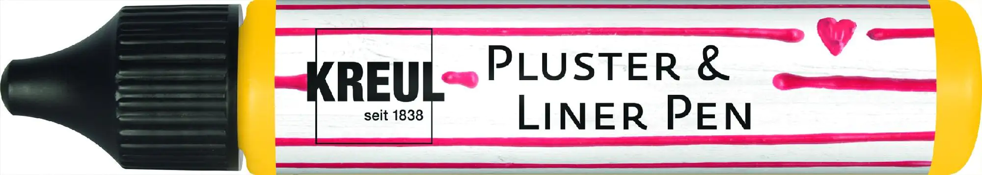 Kreul PicTixx Pluster & LinerPen sonnengelb 29 ml