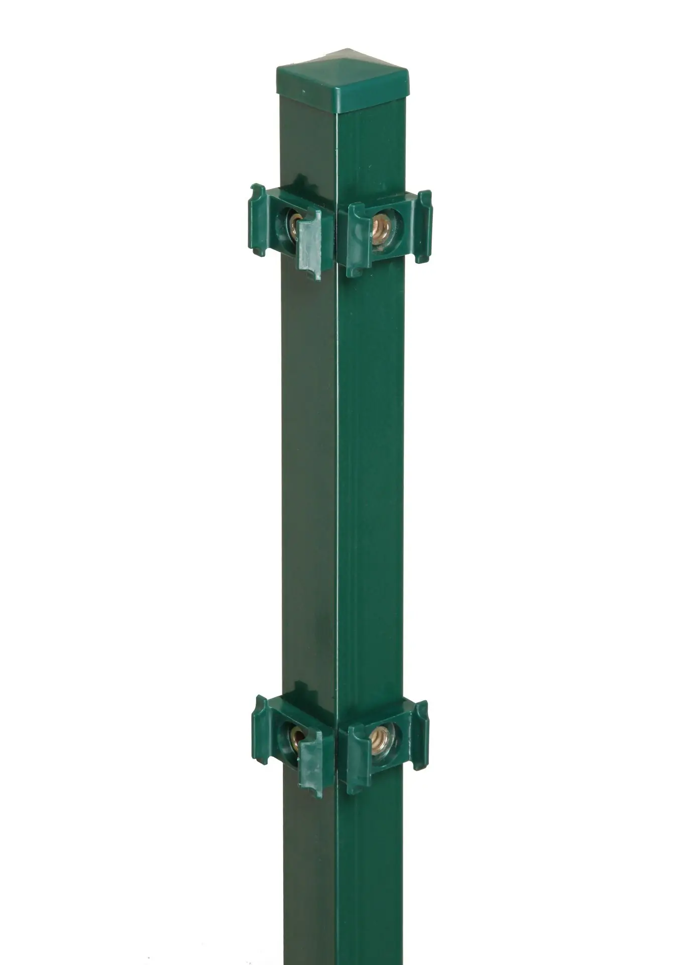 Floraworld Zauneckpfosten Classic 125 x 4 x 4 cm moosgrün