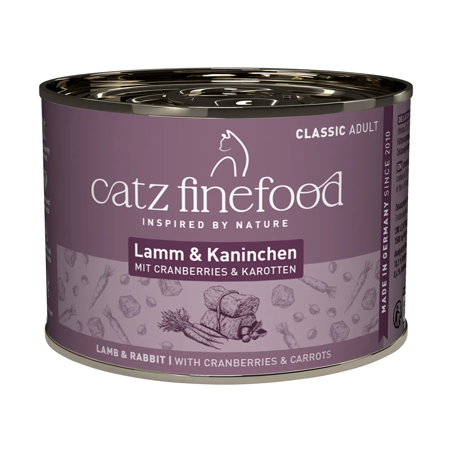 Catz Finefood Katzenfutter Classic No. 11 Lamm & Kaninchen 200 g