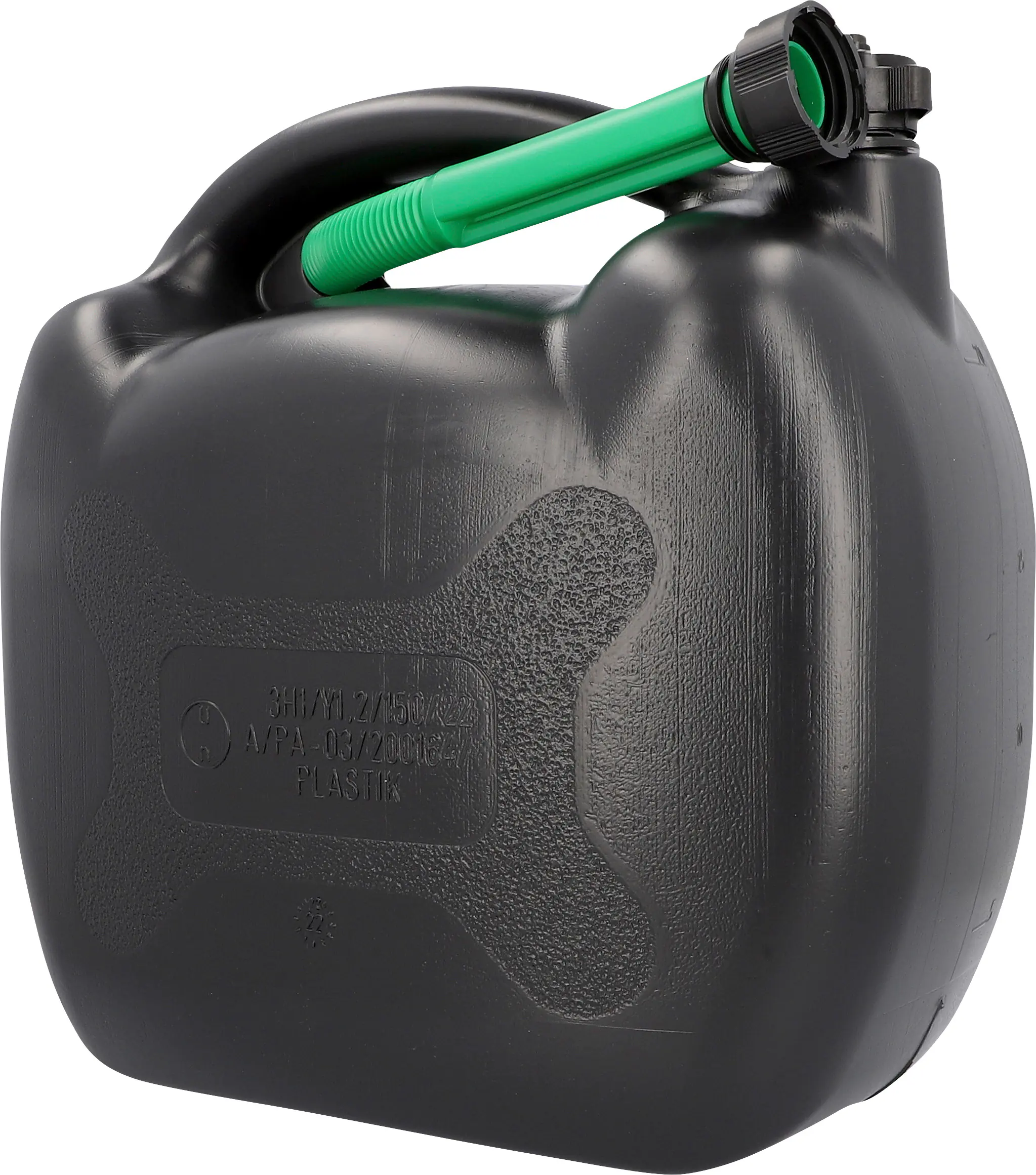 Cartrend Benzinkanister 20 Liter Kunststoff  mit Einfüllstutzen