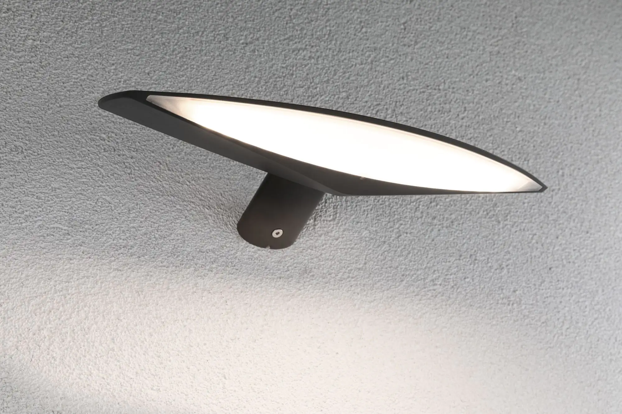 Paulmann Outdoor Solar Wandleuchte Kiran anthrazit warmweiß Bewegungsmelder