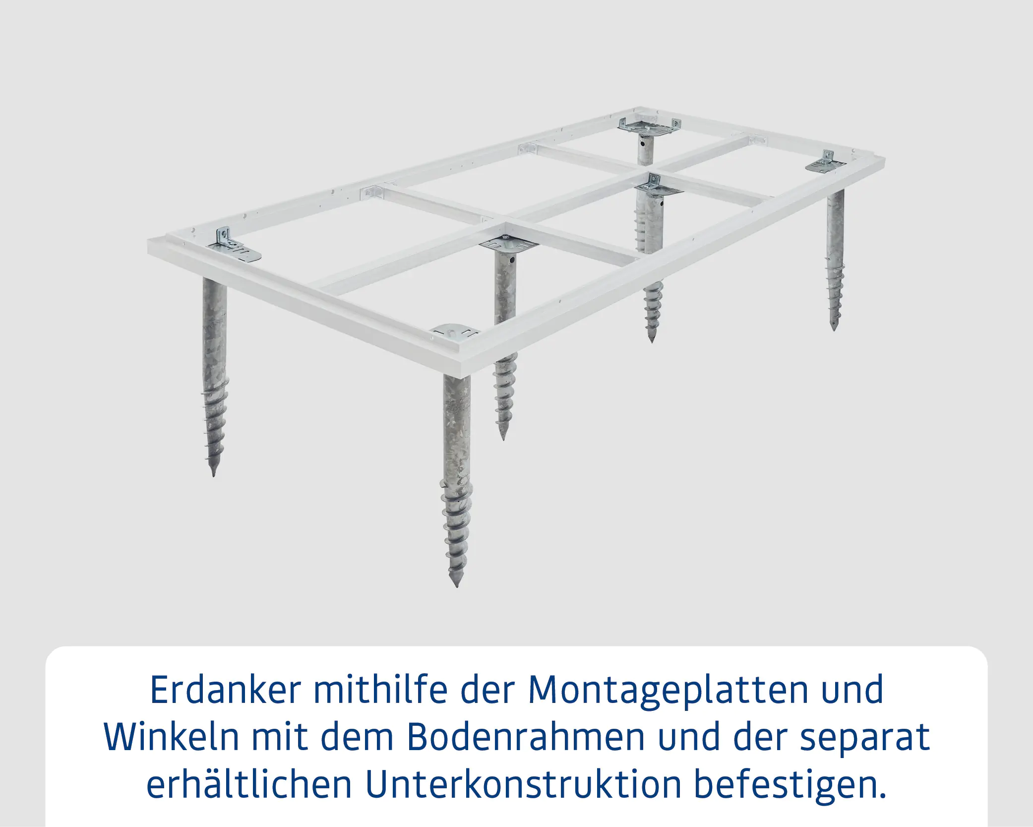 EcoStar Schraubfundament Set Typ 1 