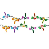 Light & More LED Solarleuchte Libelle bunt