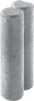 Kann Palisade 2er-Element 25 x 10 x 6 cm grau