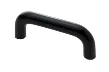 Hettich Möbelgriff Kunststoff schwarz 10,0 x 73,0 x 28,0 mm - 1 Stück