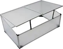 TrendLine Frühbeet Alu 100 x 60 x 30 cm