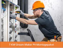 Enteger Photovoltaik-Montagepaket 7 kW