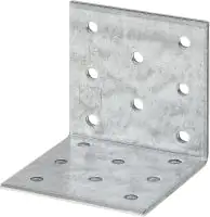 Vormann Lochplattenwinkel sendzimir verzinkt 60 x 60 x 60 mm