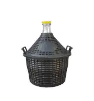 Vina Weinballon 10 L im Schutzkorb 