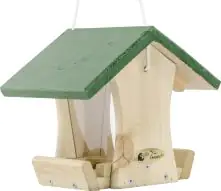 CJ Wildlife Futterhaus Reno natur/grün 27,5 x 23 cm