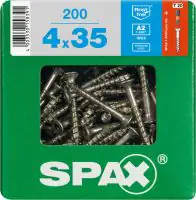 Spax Universalschrauben 4.0 x 35 mm TX 20 - 200 Stück Edelstahl