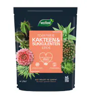 Westland Kakteen Sukkulenten Erde torffrei 4 L