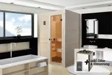 Weka Massivholz-Sauna Valida Gr. 1 Sparset 4,5 kW OS