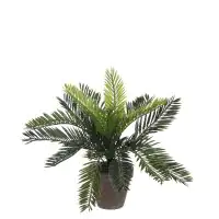 Mica Kunstpflanze Cycas Palme grün im Topf 33 x 34 cm