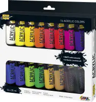 Kreul Solo Goya Acrylfarben Tuben Set 16 x 20 ml 