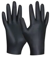 Gebol Einweghandschuh schwarz Nitril Ultra Strong ungepudert 80 Stück