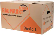 Globus Umzugskarton Basic L Innenmaß: 58 x 33 x 32,5 cm