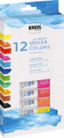 Kreul el Greco Aquarellfarben Tuben Set 12 x 12 ml 