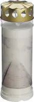 Bolsius Dauerbrenner Nr. 7 Wolken weiß, Höhe 20 cm