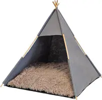 Nobby Katzenzelt Tenda 70 x 70 cm grau