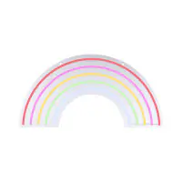 Just light LED Dekoleuchte Rainbow 63 x 1,5 x 32 cm