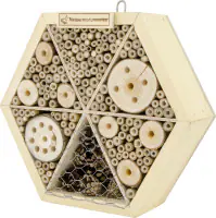 CJ Wildlife Insektenhaus Hexagon natur 25,1 x 25,1 cm