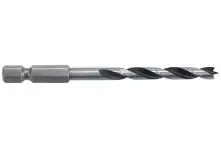 Wolfcraft Holzspiralbohrer CV Sechskant-Schaft 7261000 Ø 3 mm Sechskant