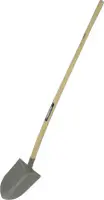 Primaster Frankfurter Schaufel 24 cm silber mit Stiel