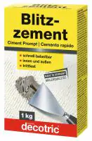 Decotric Blitzzement grau, 1 kg