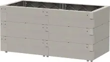 Juwel Hochbeet Timber 130 x 60 cm inkl. Bewässerung & Saatmatte