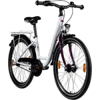 Zündapp Cityrad Yellow 3.0 26 Zoll 3-Gang weiß-lila