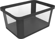 Rotho Aufbewahrungsbox Albris 55,5 x 39 cm 45 L schwarz