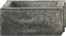 Primaster Mauerstein Garten 50 x 25 x 20 cm grau anthrazit nuanciert