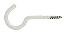 Connex Wäscheleinenhaken 5,2 x 80 mm weiß 1 Stück