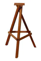 Dobar Ständer für Vogelhaus 60 x 60 x 90 cm braun