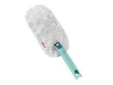 Leifheit Staubwedel Superduster M weiß-türkis