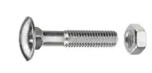 Connex Schlossschrauben M10 x 90 mm - 15 Stück verzinkt