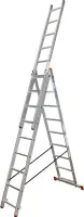 Krause Aluminium-Vielzweckleiter CORDA Globus mit Treppenfunktion 6,20 m